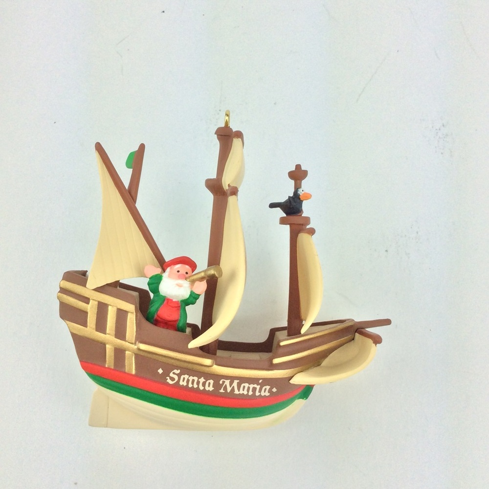 Santa Maria Vintage Hallmark Ornament